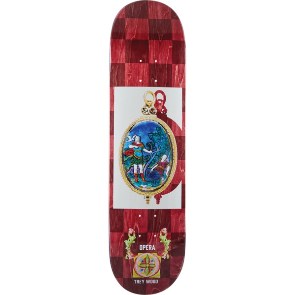 Opera Skateboards Trey Wood Pendant Skateboard Deck - 8.25" x 32.1"