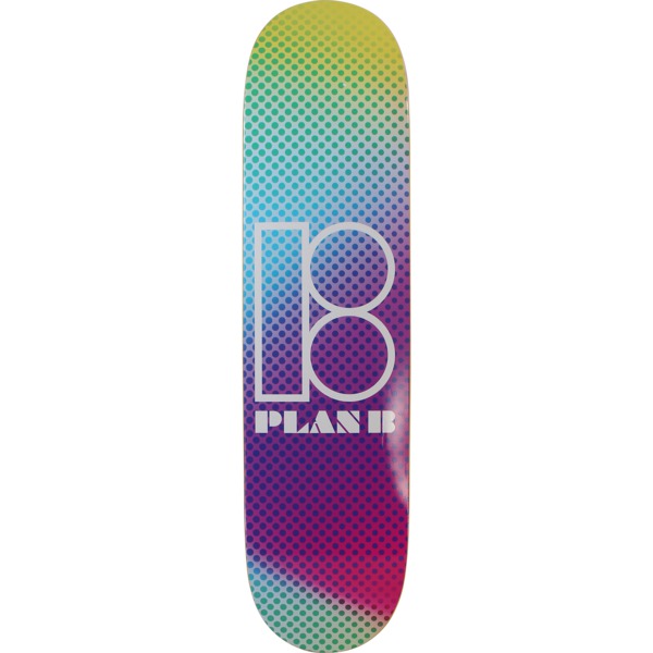Plan B Skateboards Spots Skateboard Deck - 7.75" x 31.5"