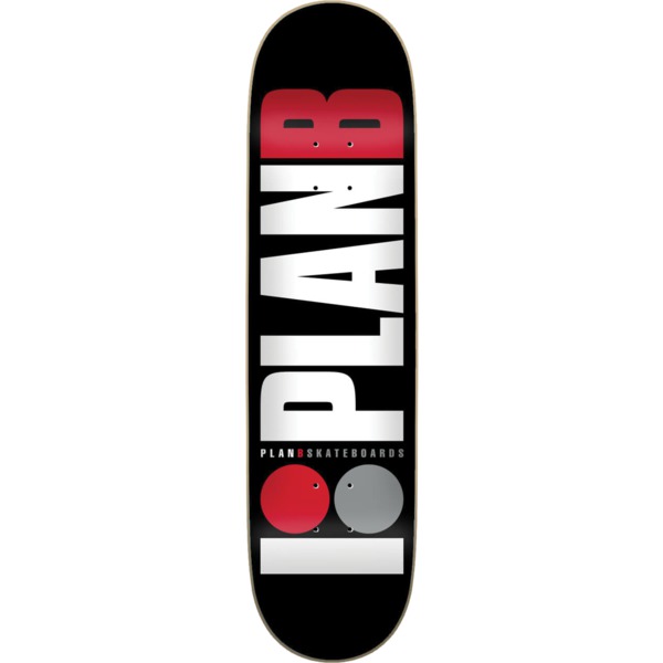 Plan B Skateboards Team Red Skateboard Deck - 7.75" x 31.625"