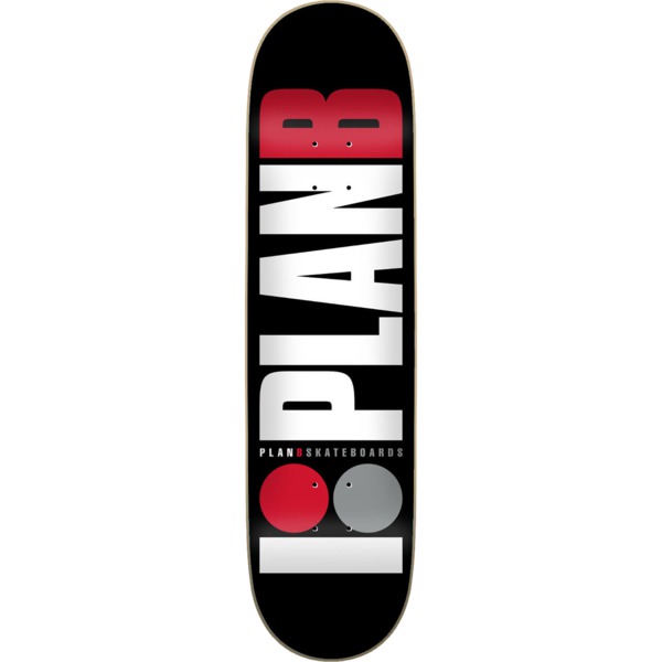 Plan B Skateboards Team Red Skateboard Deck - 8" x 31.85"