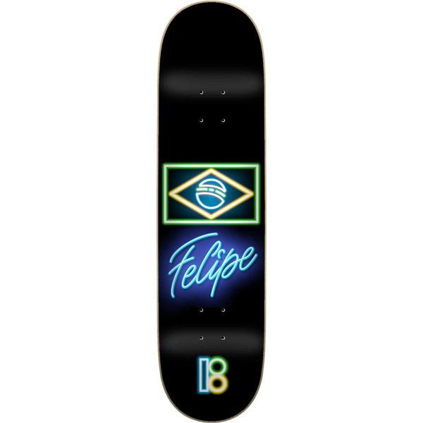 Plan B Skateboards Felipe Gustavo Neon Skateboard Deck - 7.75" x 31.625"