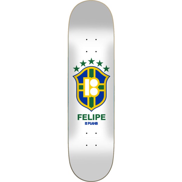 Plan B Skateboards Felipe Gustavo Soccer Skateboard Deck - 7.75" x 31.625"