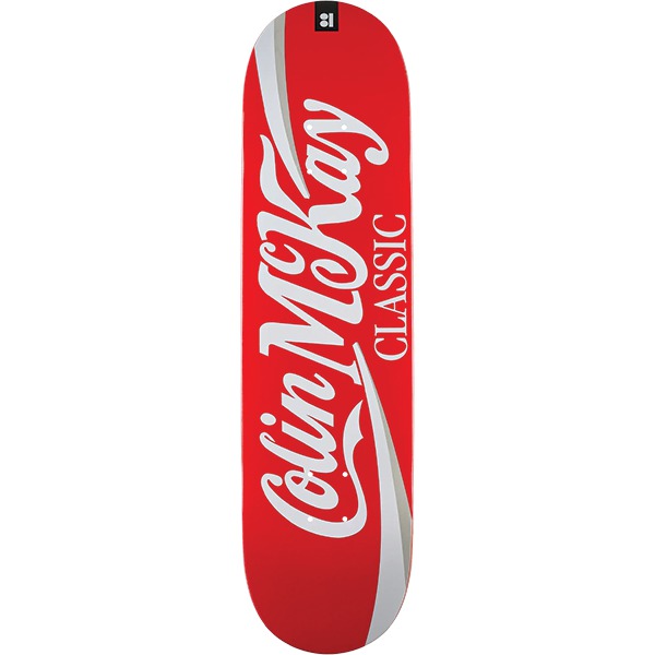 Plan B Skateboards Colin McKay Cola Skateboard Deck - 8.25" Plan B Skateboards Colin McKay Cola Skateboard Deck - 8.25"