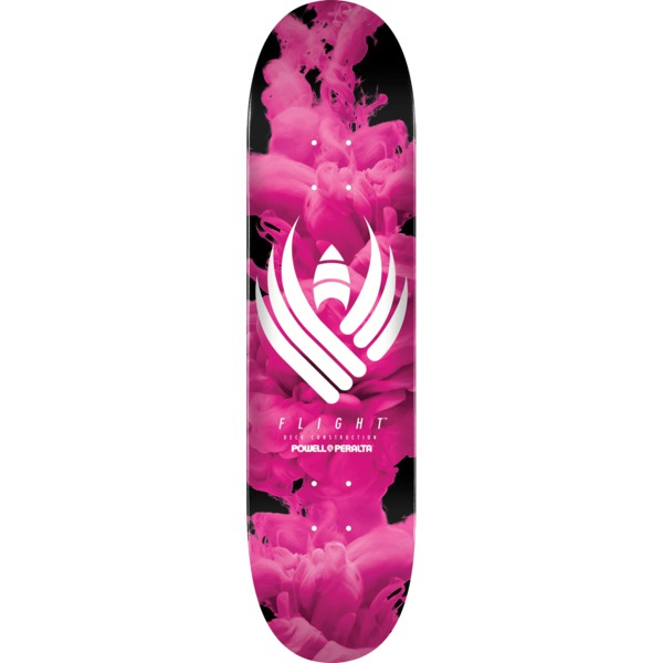 Powell Peralta Color Burst Pink FLIGHT Skateboard Deck - 8" x 31.45"