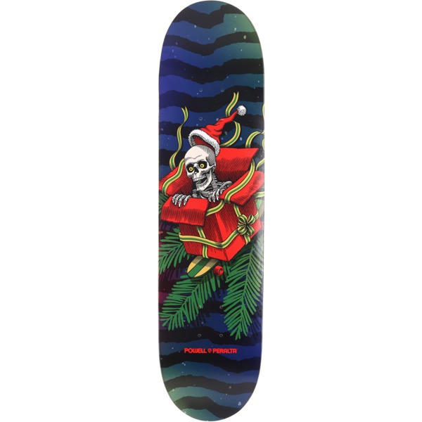 Powell Peralta Holiday 22 Box Drop Off White Skateboard Deck - 8" x 31.9"