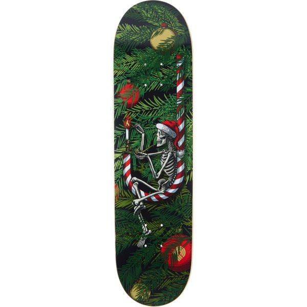 Powell Peralta Holiday Candy Cane Skateboard Deck - 8.25" x 32"