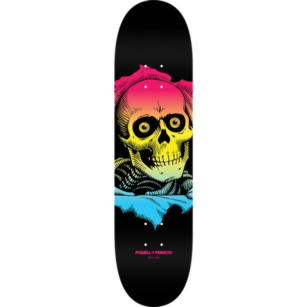 Planche De Skateboard Powell Peralta Vintage 80's, Modèle Guerrero Dagger, Blanche, Neuve
