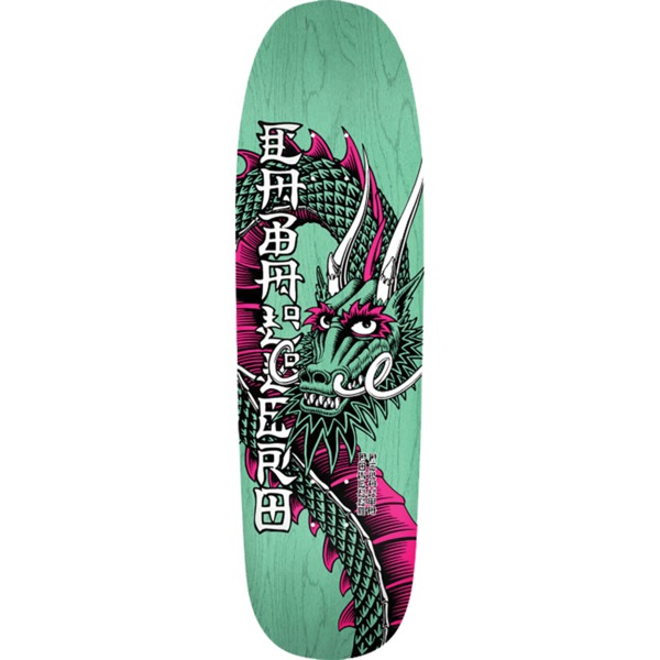 Powell Peralta Steve Caballero Ban This 13 Teal Stain Skateboard Deck - 9.26" x 32"
