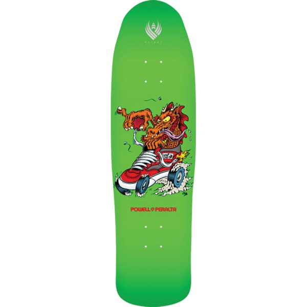 Powell Peralta Steve Caballero Half Cab Lime FLIGHT Skateboard Deck - 8.9" x 31.8"