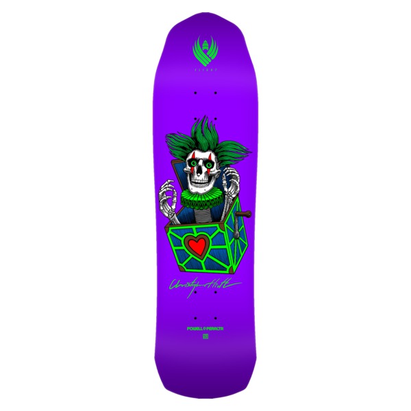 Powell Peralta Chris Hiett Skull FLIGHT Skateboard Deck - 8.5" Powell Peralta Chris Hiett Skull FLIGHT Skateboard Deck - 8.5"