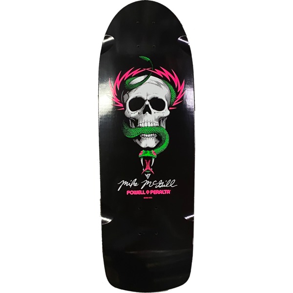 Powell Peralta Mike McGill Skull and Snake 10 Blacklight Skateboard Deck - 10" x 30.12"