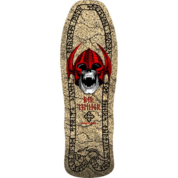 Powell Peralta Per Nils Welinder Classic Nordic 10 Natural Old School Skateboard Deck - 9.62" x 29.7"