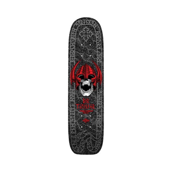 Powell Peralta Per Welinder OG Freestyle 08 Black / Silver Skateboard Deck - 7.25" x 27"