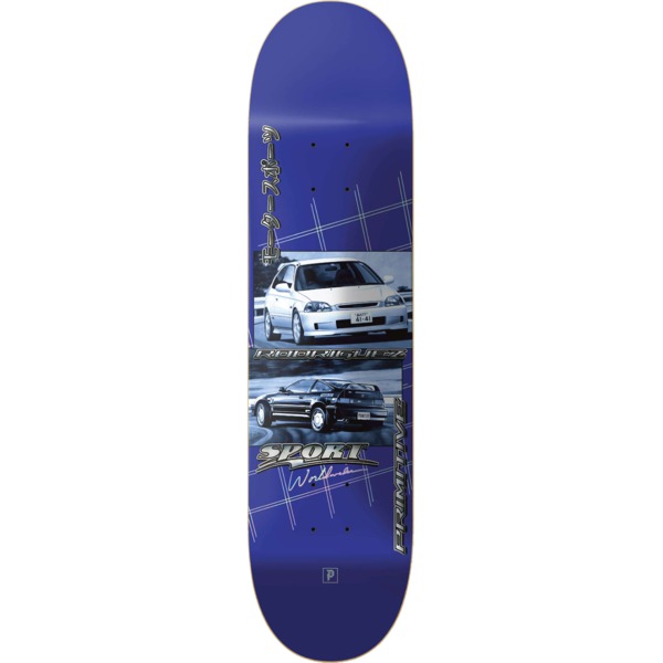 Primitive Skateboarding Paul Rodriguez Projects Blue Skateboard Deck - 8.12" x 31.625"