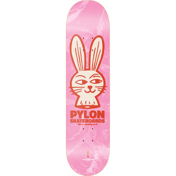 Pylon Skateboards Bunny Meat Skateboard Deck - 8" x 32"