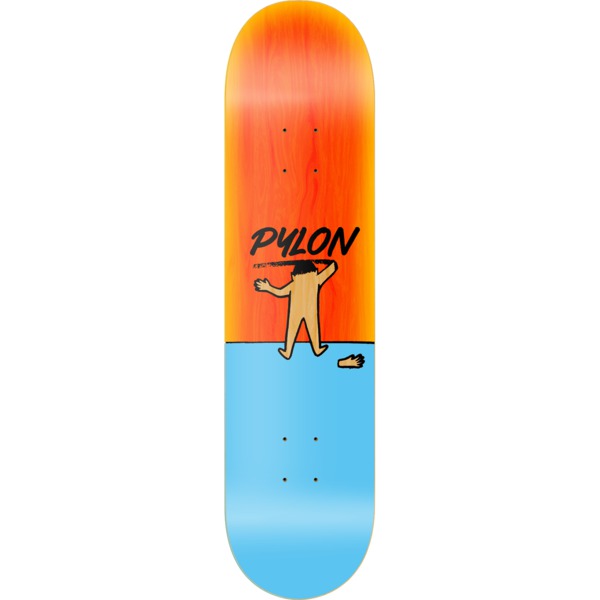 Pylon Skateboards Helping Hand Skateboard Deck - 8.5" x 32"