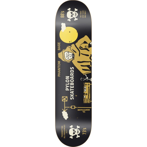 Pylon Skateboards Phantom Base Skateboard Deck - 8.25" x 32"