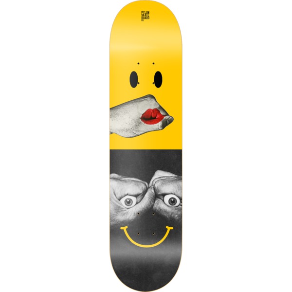 Pylon Skateboards Smile On Skateboard Deck - 8" x 32"