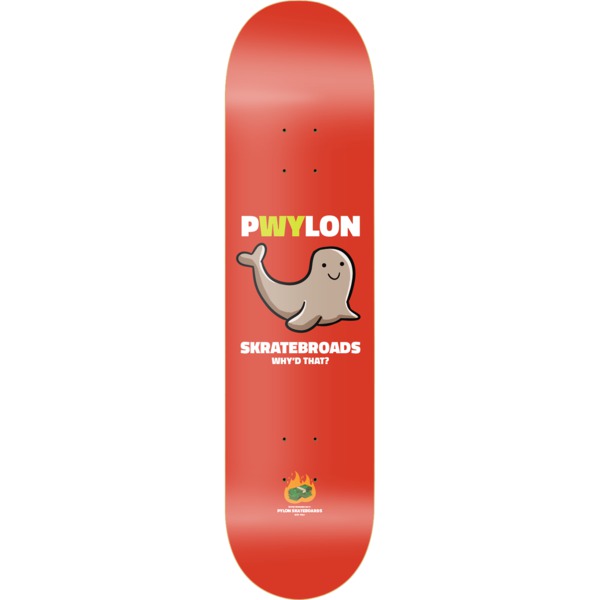 Pylon Skateboards Why Skateboard Deck - 8.5" x 32"