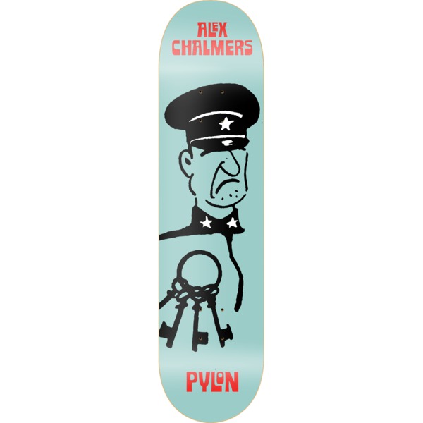 Pylon Skateboards Chalmers The Warden Skateboard Deck - 8.25" x 32.375"