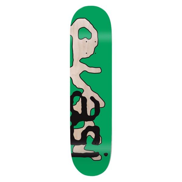Quasi Skateboards Lowercase Green Skateboard Deck - 8.25" Quasi Skateboards Lowercase Green Skateboard Deck - 8.25"