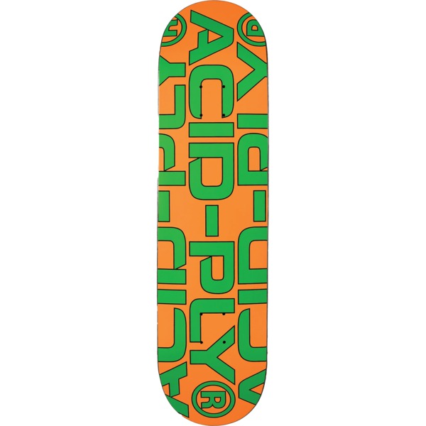 Quasi Skateboards Ply Orange Skateboard Deck - 8" x 32.375"