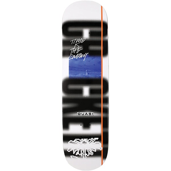 Quasi Skateboards Gilbert Crockett Time Is Skateboard Deck - 8.5" Quasi Skateboards Gilbert Crockett Time Is Skateboard Deck - 8.5"