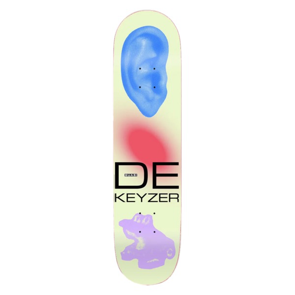 Quasi Skateboards Bobby De Keyzer Ear Skateboard Deck - 8.5" Quasi Skateboards Bobby De Keyzer Ear Skateboard Deck - 8.5"