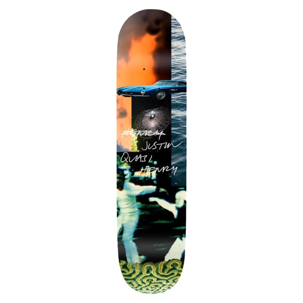 Quasi Skateboards Justin Henry Autobahn Skateboard Deck - 8.25" Quasi Skateboards Justin Henry Autobahn Skateboard Deck - 8.25"