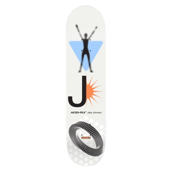 Quasi Skateboards Jake Johnson Exalt Skateboard Deck - 8.5" Quasi Skateboards Jake Johnson Exalt Skateboard Deck - 8.5"