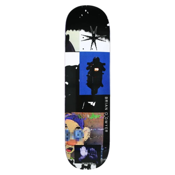 Quasi Skateboards Brian O'Dwyer Sync Skateboard Deck - 8.37" Quasi Skateboards Brian O'Dwyer Sync Skateboard Deck - 8.37"