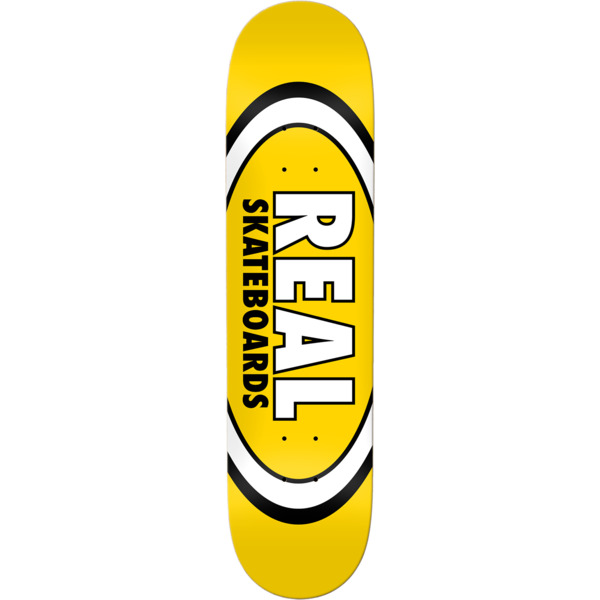 Real Skateboards Classic Oval Skateboard Deck - 8.06" x 31.8"