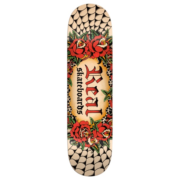 Real Skateboards Oval by Harry Lintell Skateboard Deck - 8.5"
