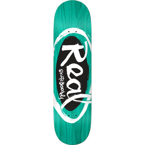 Real Skateboards Oval By Natas Skateboard Deck - 8.06" x 31.8"