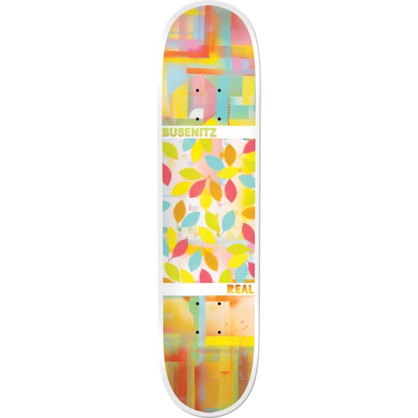 Real Skateboards Dennis Busenitz Acrylics Skateboard Deck - 8.06" x 31.8"