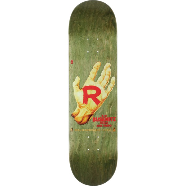 Real Skateboards Dennis Busenitz Nior Skateboard Deck - 8.28" x 31.7"