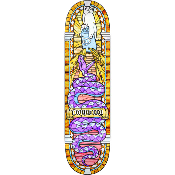 Skateboard-Deck „Tanner All The Earth“ – 8,38 Zoll Breit, 32,25 Zoll Lang, 7-lagig | In Weiß, Für Tricks & Street