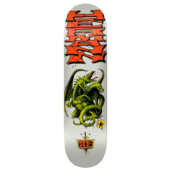 Real Skateboards Hermann Stene Dragon Slayer Red Skateboard Deck - 8.5" Real Skateboards Hermann Stene Dragon Slayer Red Skateboard Deck - 8.5"