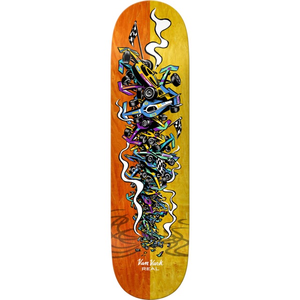 verlangen Goedkeuring een experiment doen Real Skateboards Tanner Van Vark Stacked Skateboard Deck - 8.06 x 31.8