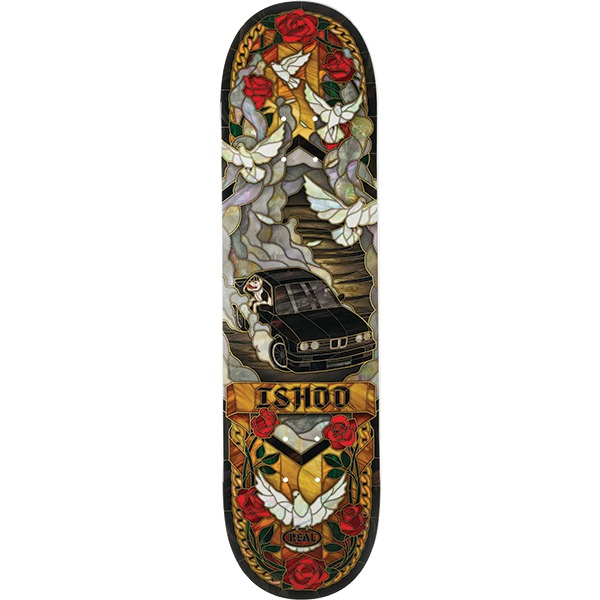 Real Skateboards Ishod Wair Cathedreal II Skateboard Deck Twil Tail - 8.25" Real Skateboards Ishod Wair Cathedreal II Skateboard Deck Twil Tail - 8.25"