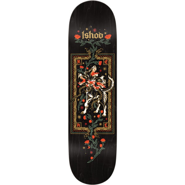 Real Skateboards Ishod Wair Cerberus Skateboard Deck DBX - 8.38" Real Skateboards Ishod Wair Cerberus Skateboard Deck DBX - 8.38"