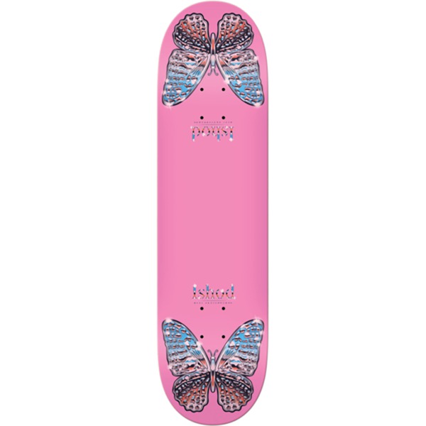 Real Skateboards Ishod Wair Mariposa Chrome Skateboard Deck True Fit - 8.25"