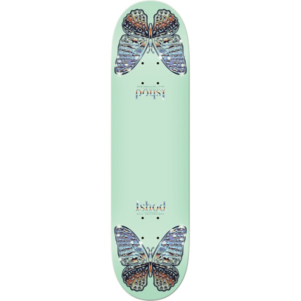 Real Skateboards Ishod Wair Mariposa Chrome Skateboard Deck True Fit - 8.5" Real Skateboards Ishod Wair Mariposa Chrome Skateboard Deck True Fit - 8.5"