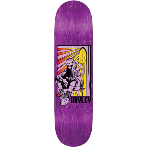 Real Skateboards Hayley Wilson Stained Skateboard Deck - 8.5"