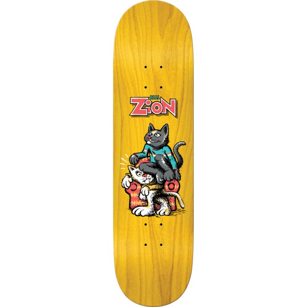 Real Skateboards Zion Wright Comix Yellow Skateboard Deck Full SE - 8.06" x 31.5"