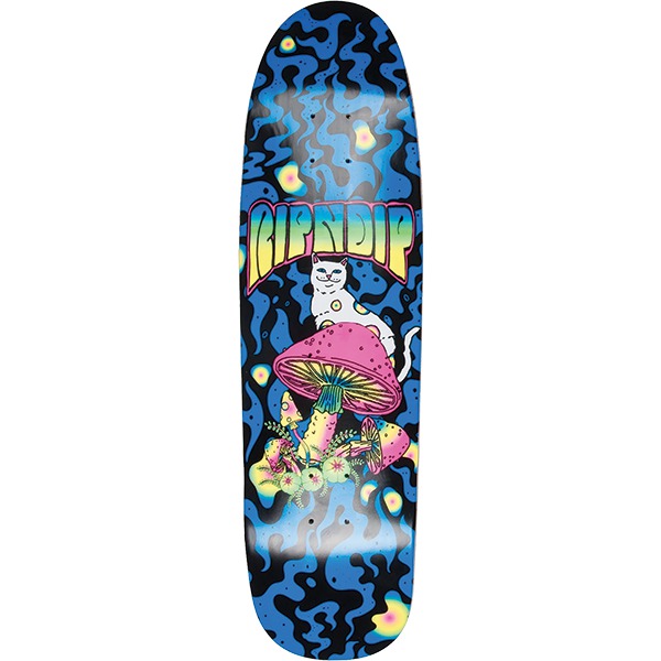 Rip N Dip Psychedelic Black Skateboard Deck - 8.6" x 32.2" Rip N Dip Psychedelic Black Skateboard Deck - 8.6" x 32.2"