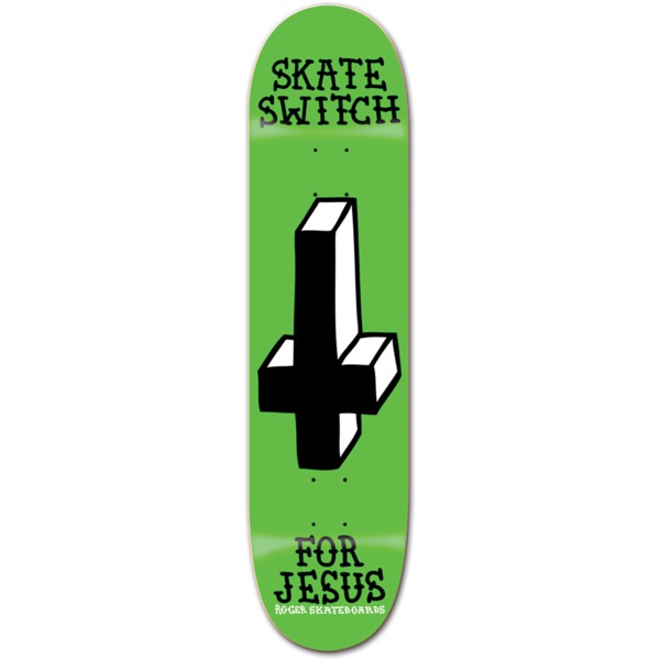 Roger Skateboards Skate Switch Skateboard Deck - 8.12" x 31.5"