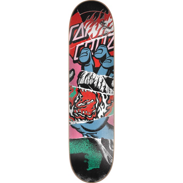 maandag heb vertrouwen punch Santa Cruz Skateboards Hand Misprint Skateboard Deck Everslick - 7.75 x 31.6