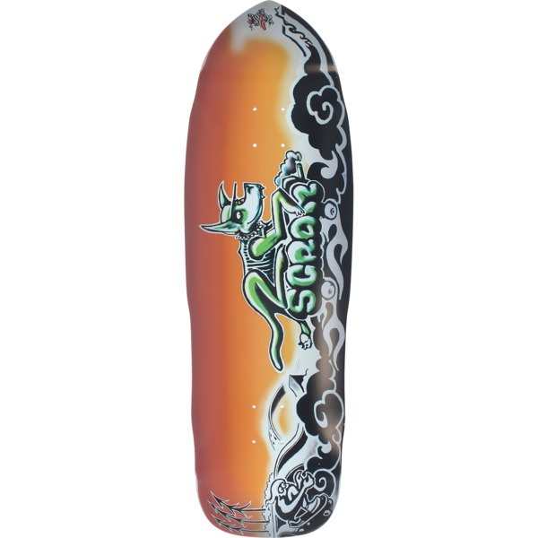 Scram Skateboards Beyond Old School Skateboard Deck - 10" x 32.5"