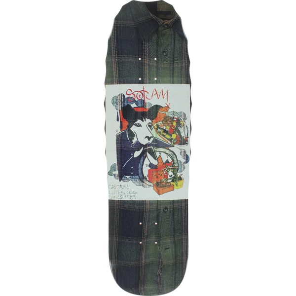 Scram Skateboards Lupes Log Skateboard Deck - 9.5" x 32.62"